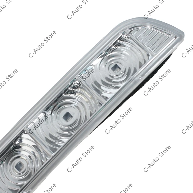 RAGBUSCLE LED Side Mirror Turn Signal Light - Amber, Clear Lens, Compatible With 2009-2014 Kia Sorento Driver Side