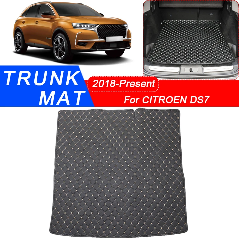 

Custom Car Trunk Main Mat For CITROEN DS7 2018-2025 Waterproof Anti Scratch Non-slip Protect Cover Internal Auto Accessory
