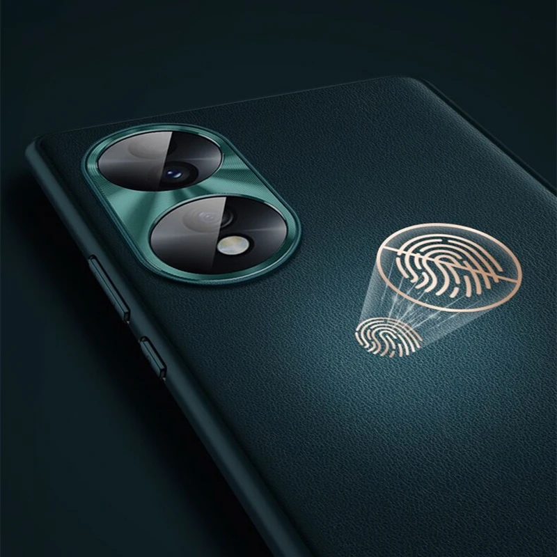 Luxury Leather Phone Case with Soft Silicone Shockproof Bumper