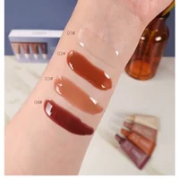 2 PCS Summer Sunday Mini Lip Butter Balm Set Moisturizing Vanilla Beige Brown Sugar Makeup Fast Ship Christmas Gift Kit 4