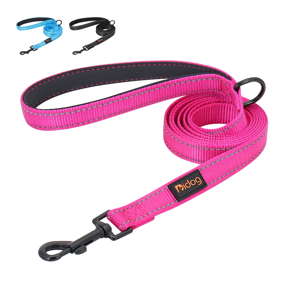 NylonDogLeashReflectiveDogsLeashesBeltOutdoorPetTrainingLead