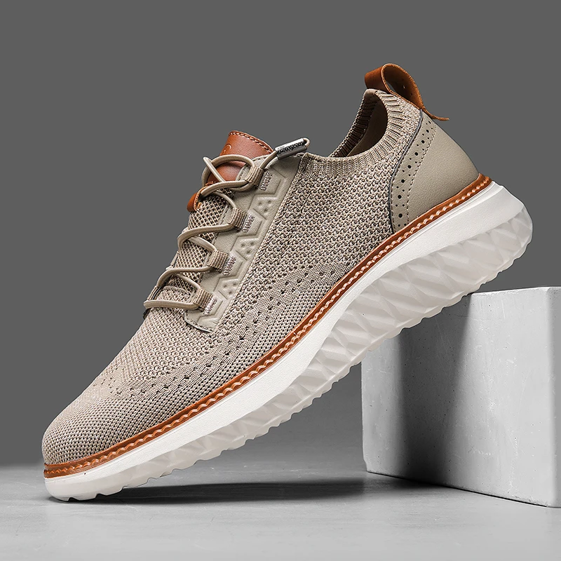 Summer Mens Comfortable Casual Mesh Shoes Non-Leather Breathable Big Foot Plus Size 49 50 51 52 53 54 Trendy British Style 5