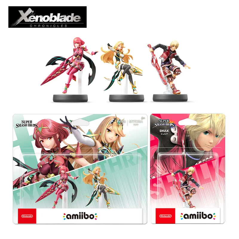ARTSWIFT-Amiibo-Super-Smash-Bros-Pyra-Mythra-Shulk-Xenoblade-Chronicles ...
