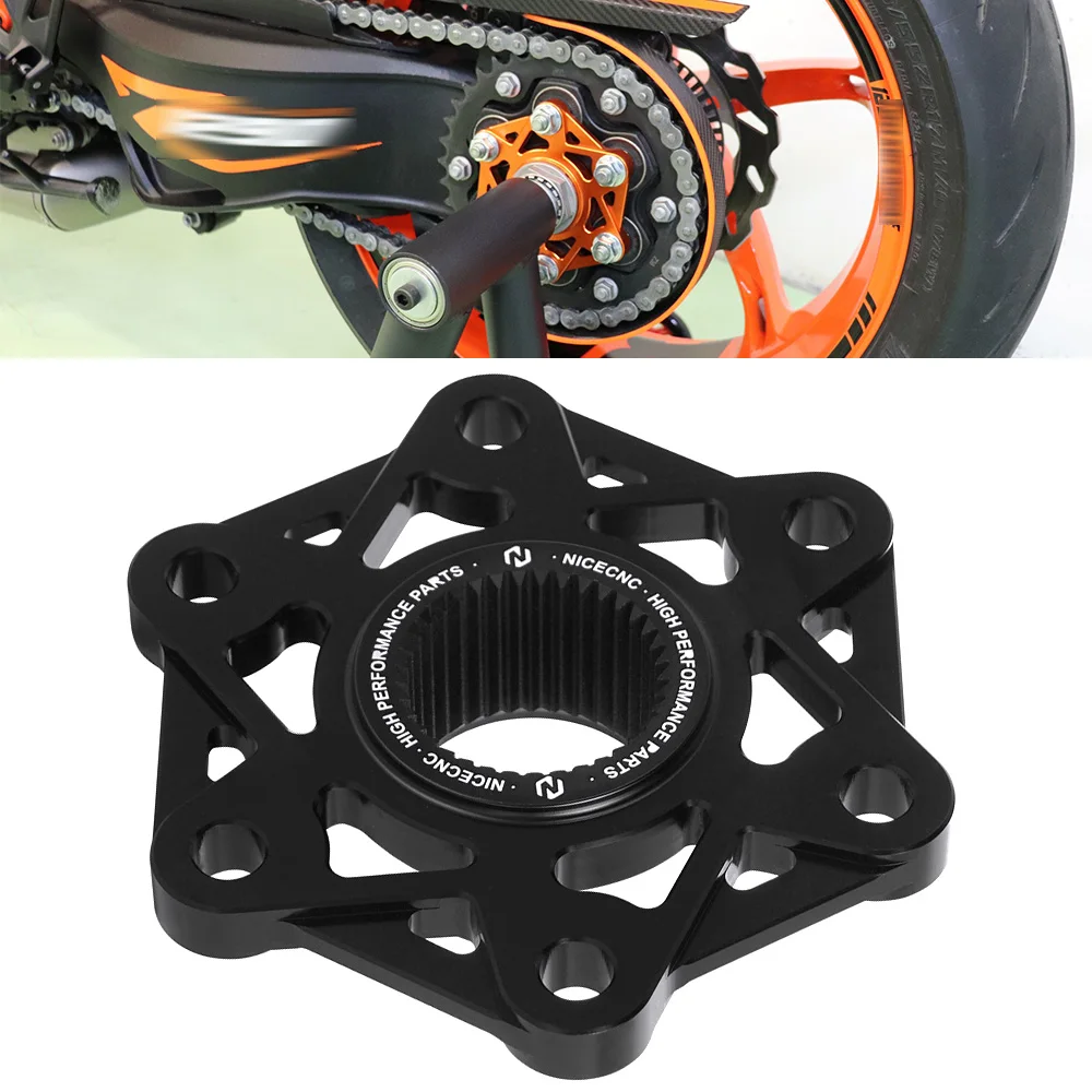 

Motorcycle Rear Sprocket Carrier for KTM 1290 Super Duke GT 2014-2020 2021 2022 2023 1290 Super Duke R Drive Flange Hub Cover