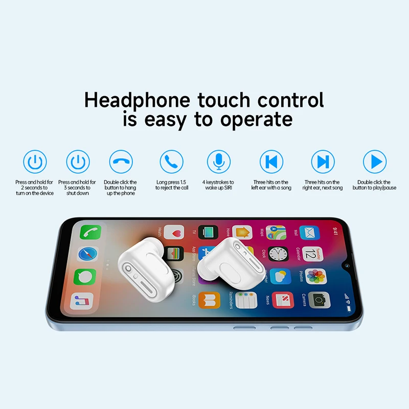 2026 TWS 2-in-1 Bluetooth Earphones Smart Watch 1.43inch 466 * 466 AMOLED Heart Rate Health Monitoring BT Call IP68 waterproof 4