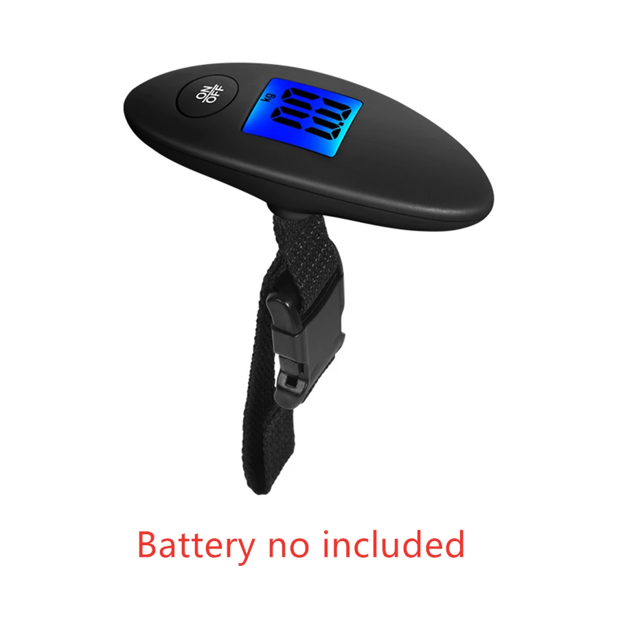 Portable High-Precision Digital Luggage Scale with LCD Display