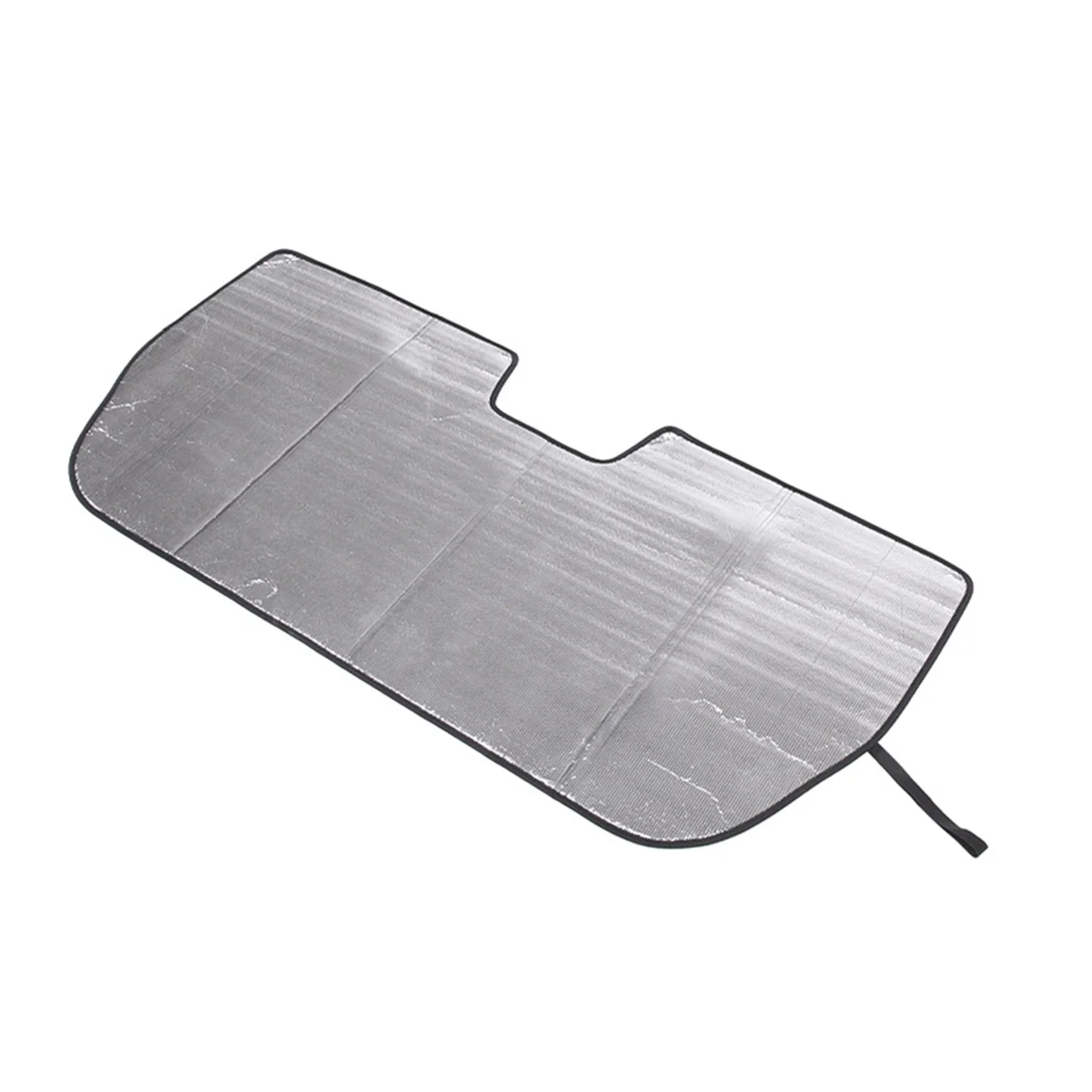 For Rivian R1T Front Windshield Sun Shade, Sun Visor Protector Blocks UV Rays Foldable Interior Accessories
