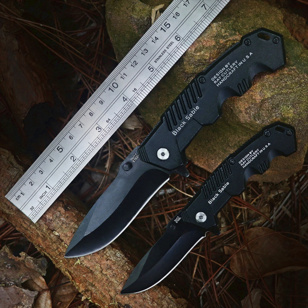 

High-hardness Stainless Steel Mini Folding Knife for Outdoor Camping and Self-defense