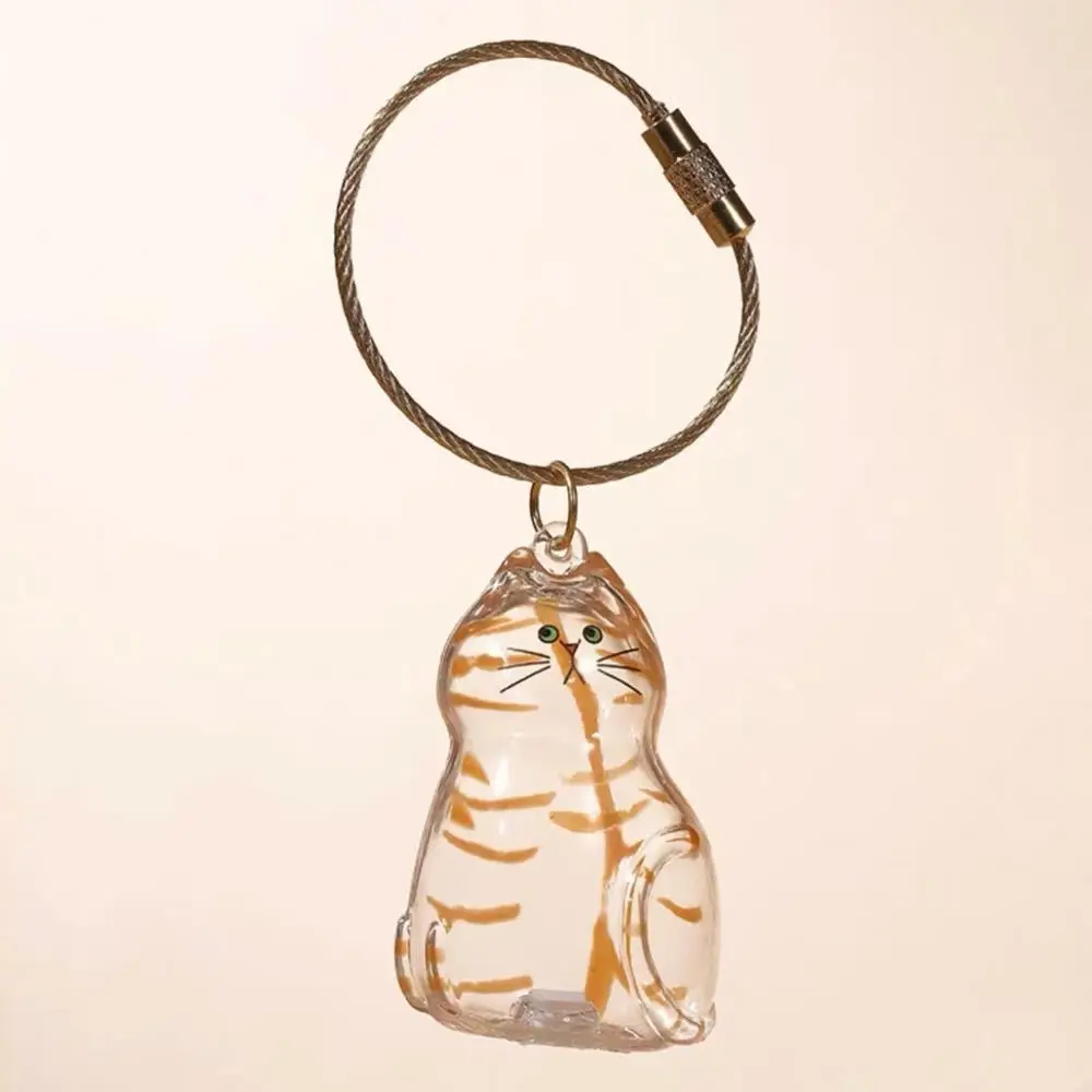 Charming Animal Keychain Collection: 3D Cartoon Resin Doll Pendant