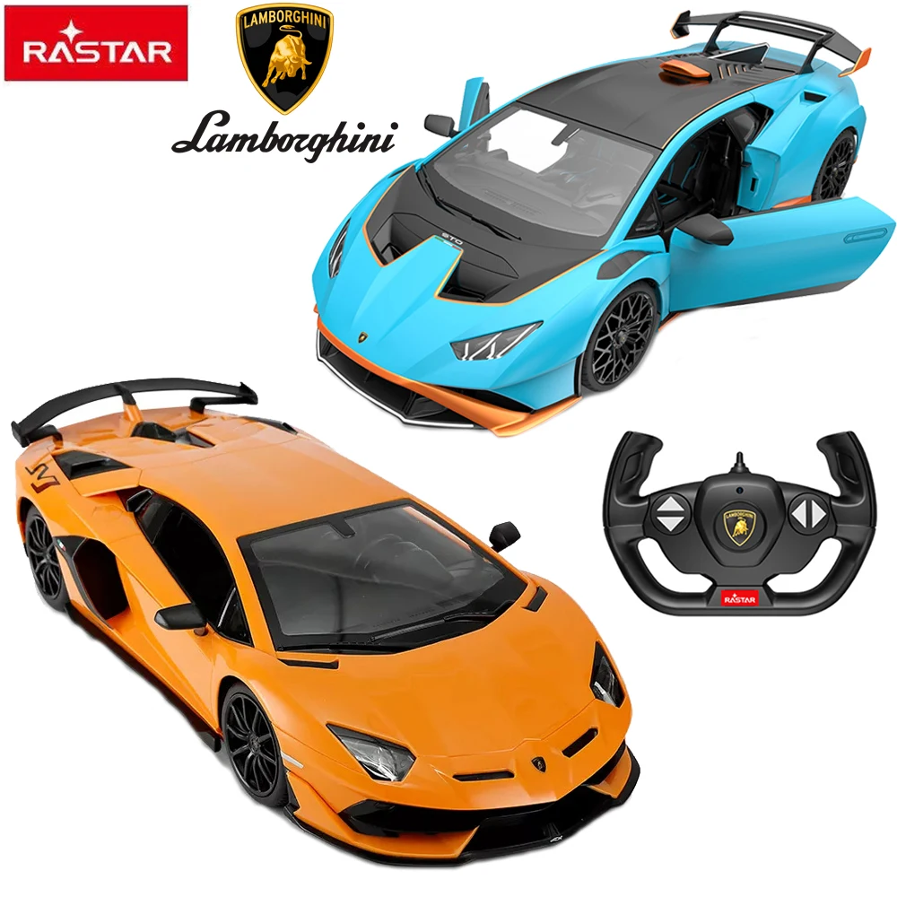 

RASTAR Lamborghini Huracan STO Aventador SVJ SIAN FKP37 RC Car 1:14 Remote Control Car Model Toy For Adults