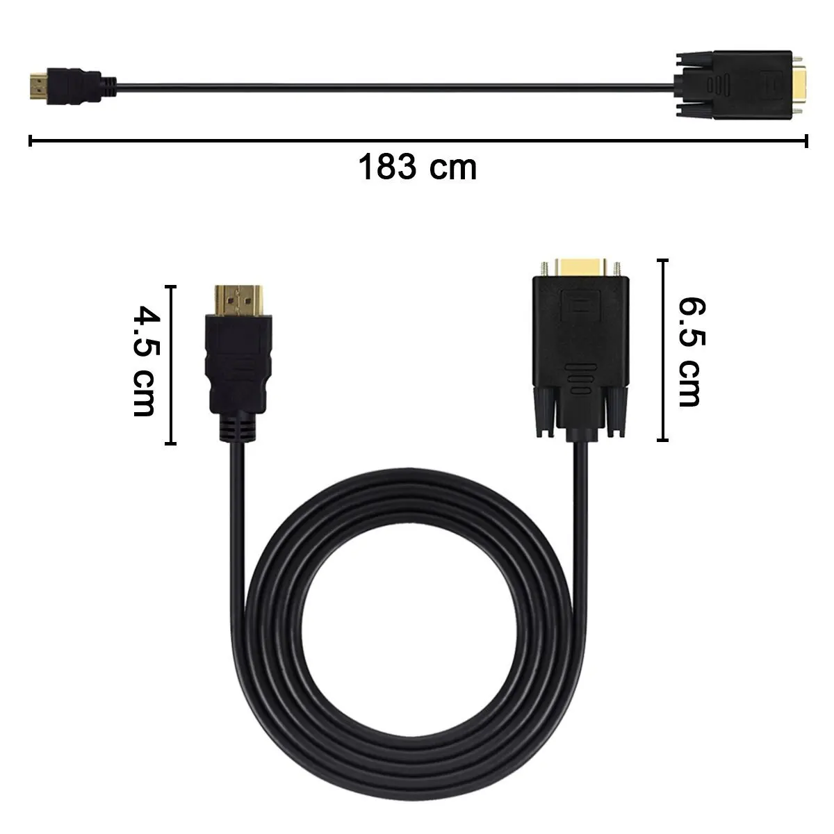HDTV to VGA Converter HDMI