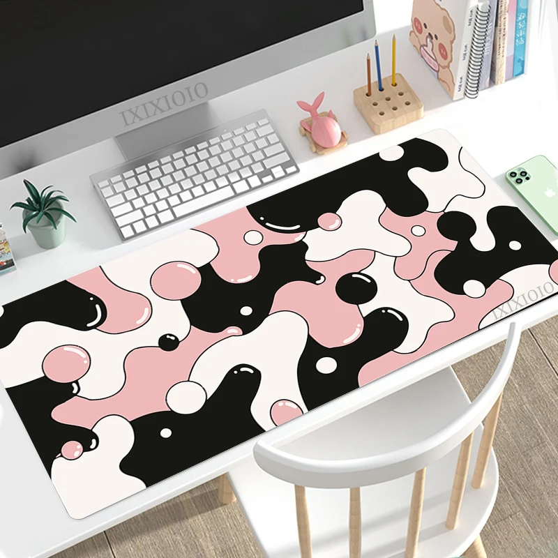 

Коврик для мыши игровой из натурального каучука, большой коврик для мыши, натуральный каучук, для офиса и ноутбука, размер XL