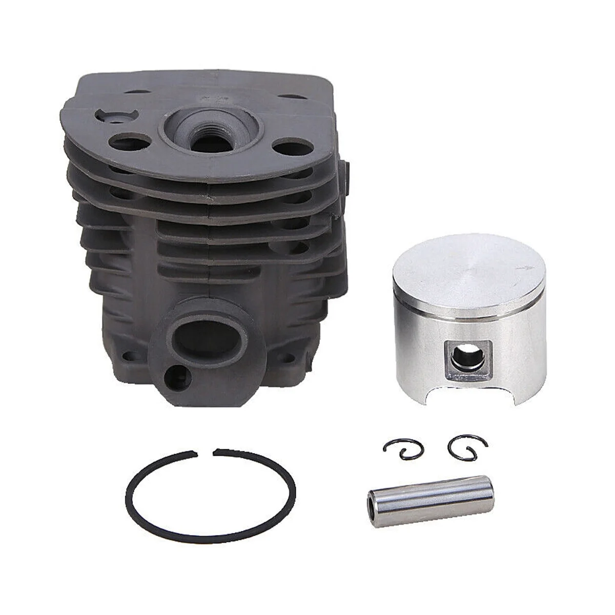 

Комплект поршней цилиндра бензиновой пилы, рукав цилиндра подходит для Husqvarna 50 51 55 H55, цилиндр в сборе 46 мм