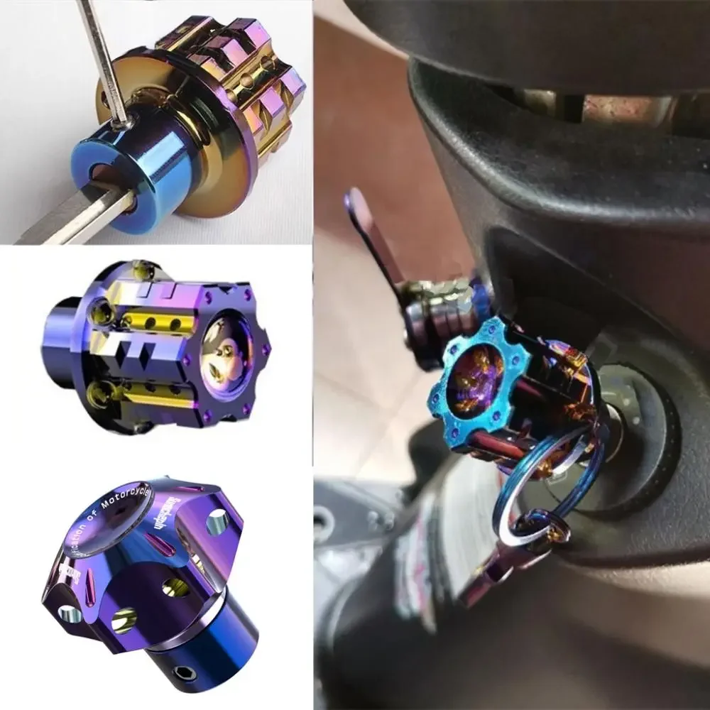 Aluminum Keychain for Motorcycle Car ATV
