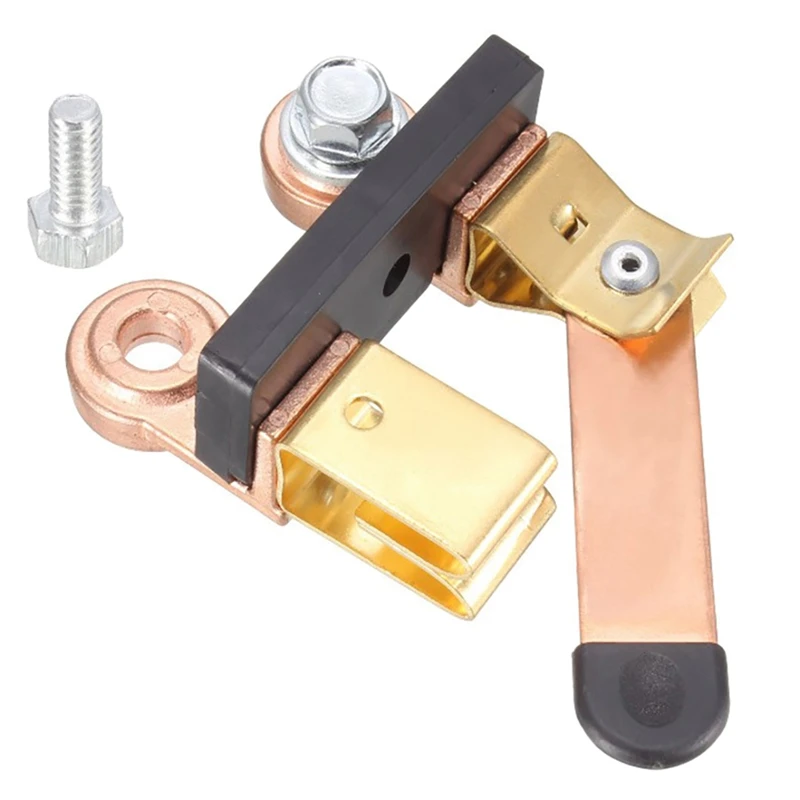 

Side Post Knife Blade Switch 12V / 24V Battery Disconnect Switch Isolator For Marine Car Boat RV ATV (With Long Bolt)