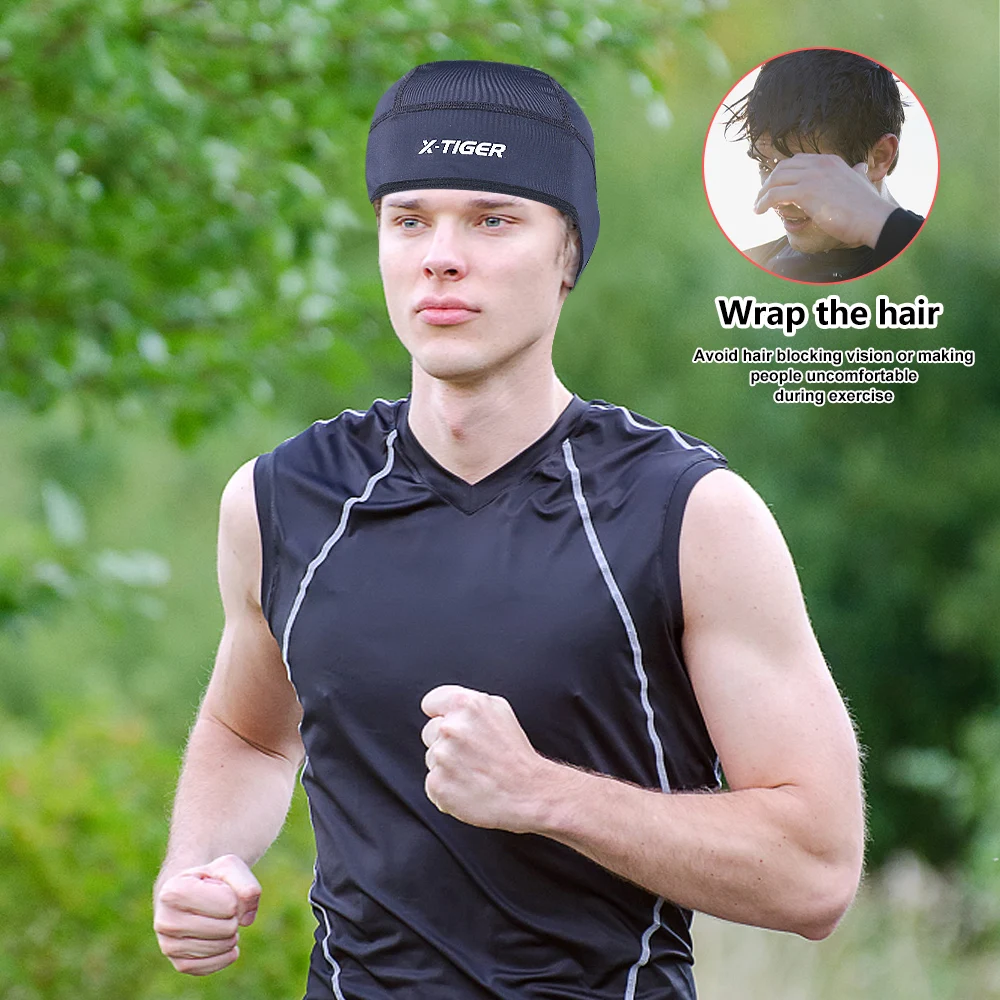 X-TIGER Summer Cycling Cap Waterproof Windproof Sport Running Bike Hat Riding Fishing Men Women Helmet Liner 4