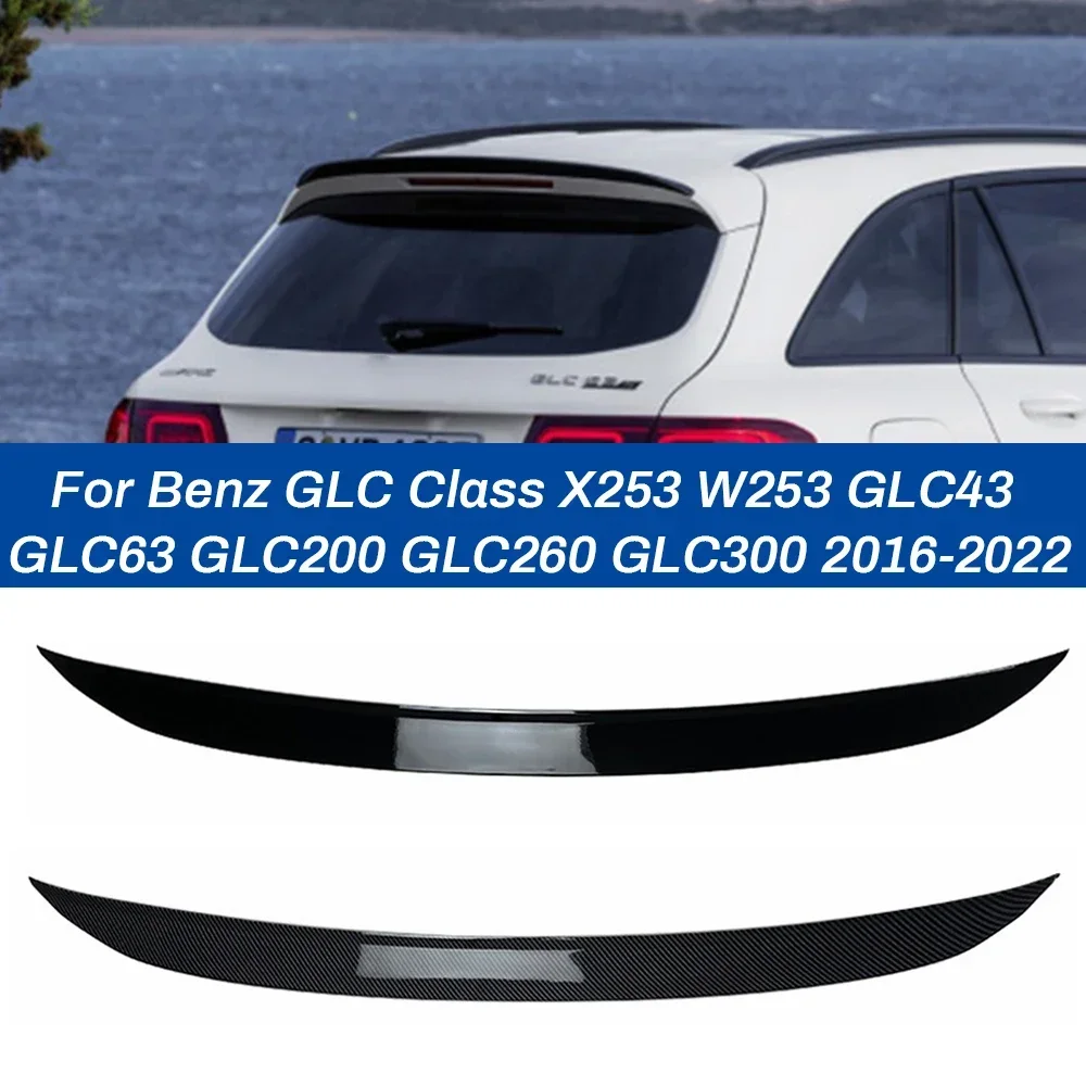 

Car AMG Rear Roof Spoiler Wing For Mercedes Benz GLC X253 W253 GLC43 GLC63 GLC200 GLC260 GLC300 2016-2022 Rear Trunk Spoiler