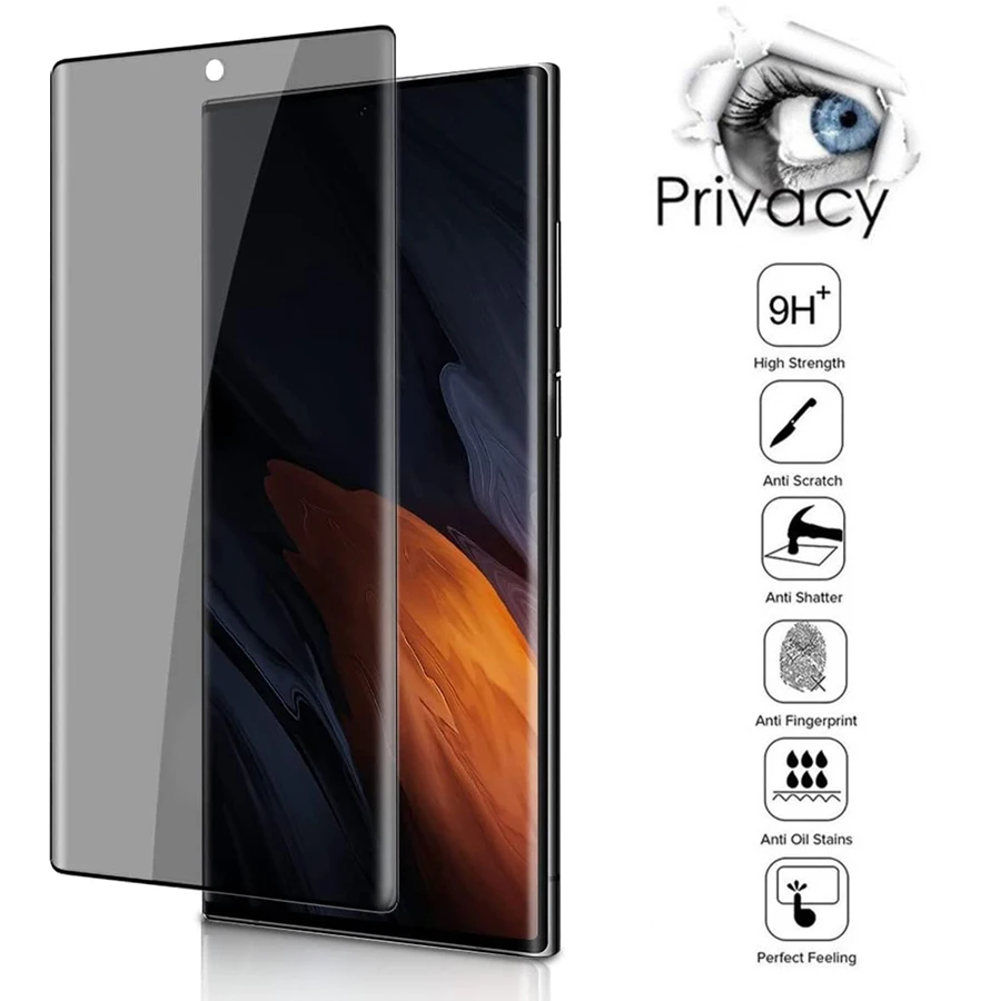 Anti Spy Note 20 Privacy Screen Anti Spy Tempered Glass For