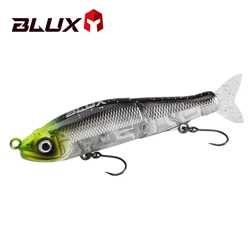 BLUX JACK CLAW 70S Joint Swimbait 70mm 4,6g Sinking Minnow Wobbler Angelköder Künstlicher harter Köder Einzelhaken für Barschforelle