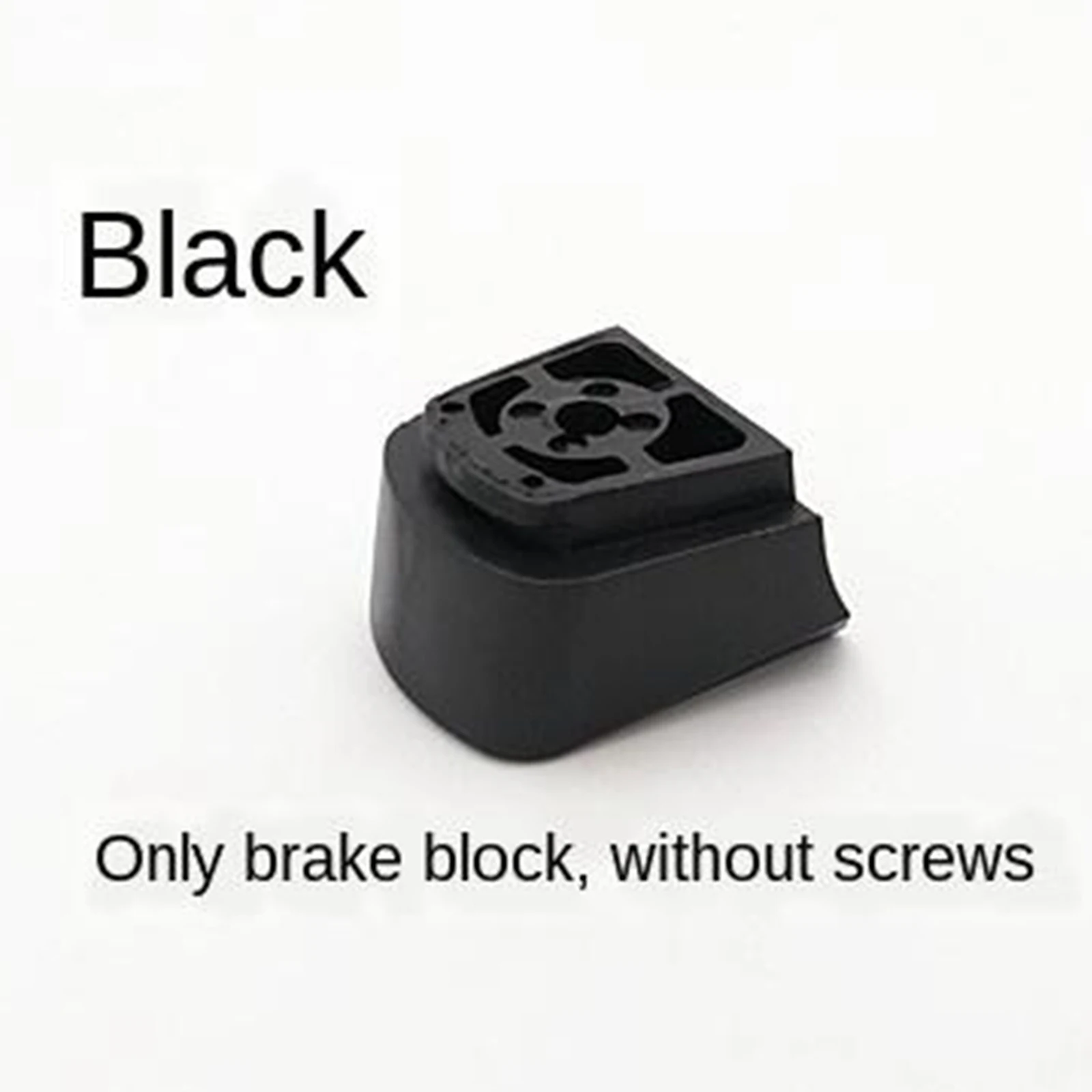 Roller Skate Brakes Inline Skates Brakes Block Non-Slip Roller Stopper with Installation Screws
