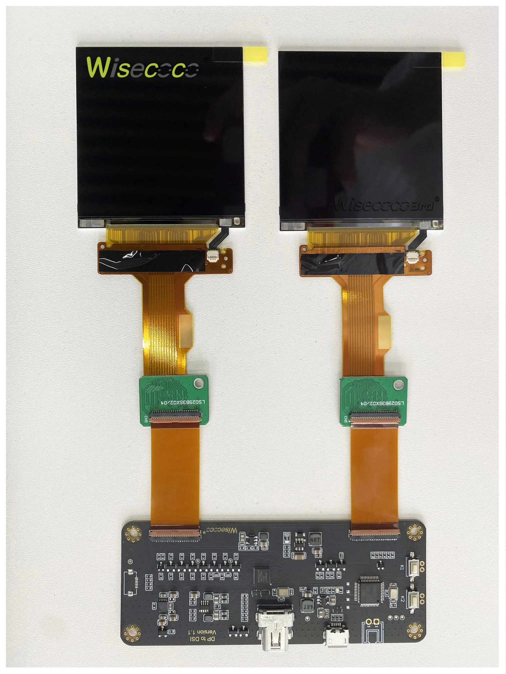 Dual Screen Ips Lcd Display Panel Mipi Controller Board para ar vr Headconjunto Aplicação 2.8 1440x1440 120hz vr Displays - Imagem 5