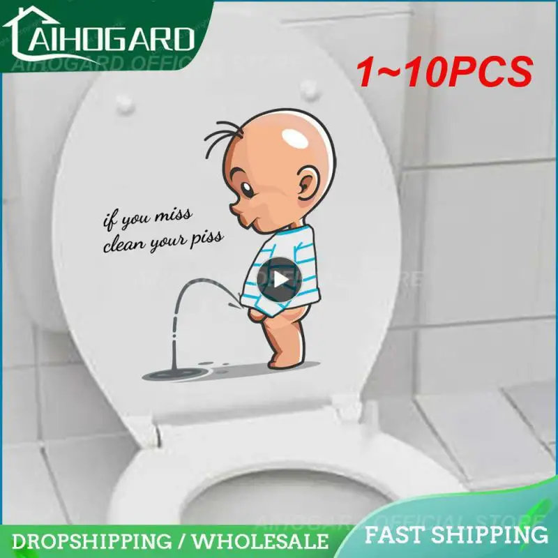 

1~10PCS 30*25cm Plant Flower Leaf Wall Sticker Creative Toilet Decorative Restaurant Bathroom Commercial Self-adhesive Wall