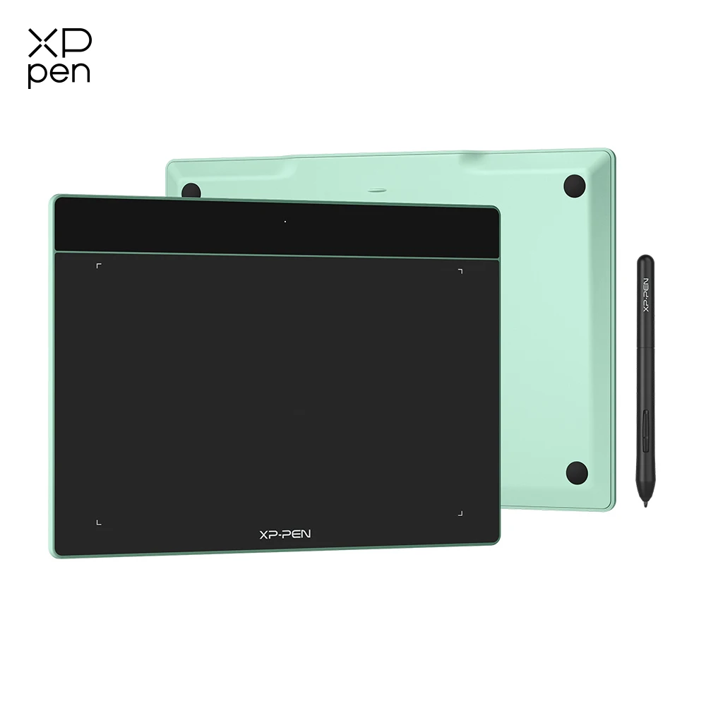 XPPen Deco Fun Graphics Tablet Digital Drawing Tablet 8192 levels Tilt Online Education Support Android Mac Linux Windows Chrome