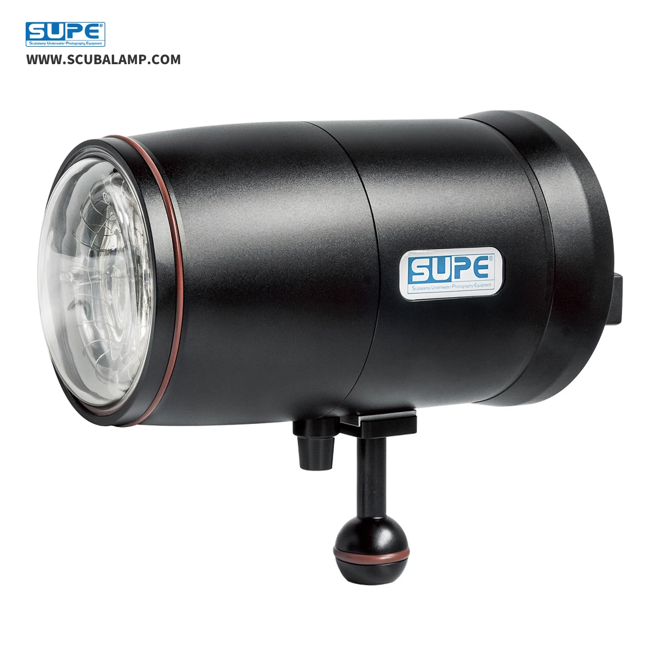 Supe Scubalamp D-max Strobe Light Gn 32 Max Output : 250 Watts Flashlight For Underwater Photography Camera Housing