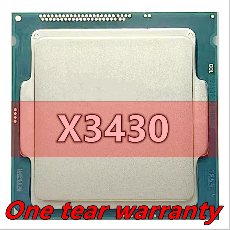 

X3430 SLBLJ четырехъядерный 2,4 ГГц LGA 1156 8M кэш 95 Вт настольный процессор