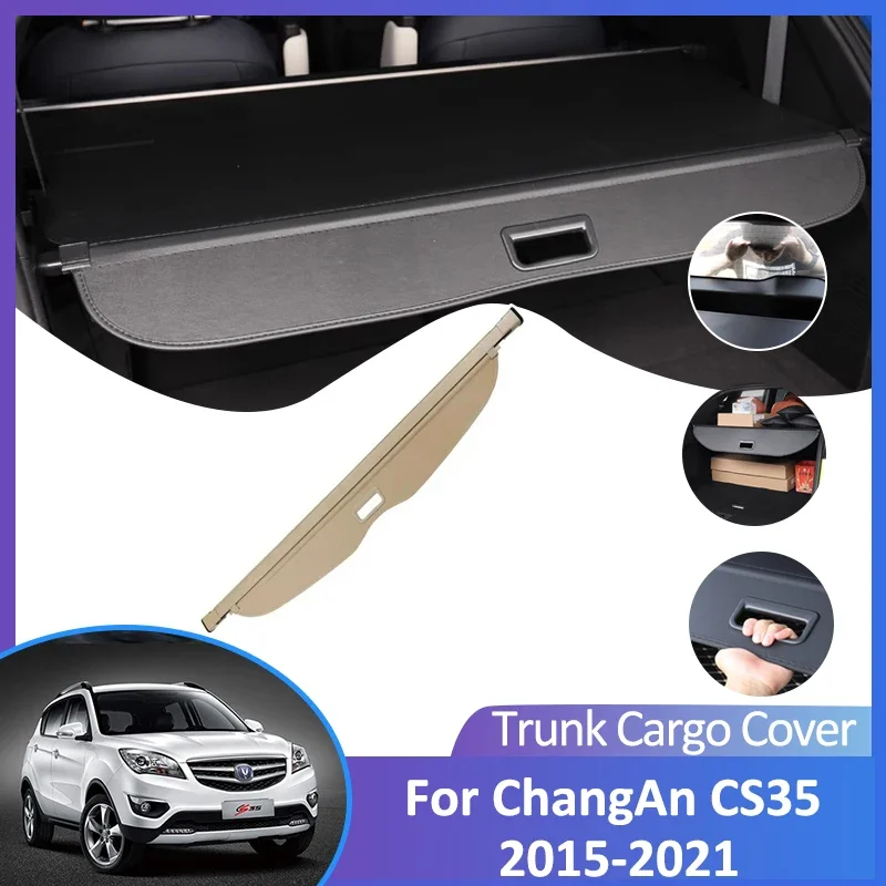 

For ChangAn CS35 Oshan Oushang Oushan 2015 2016 2017 2018 2019 2020 2021 Auto Rear Trunk Cargo Cover Retractable Luggage Curtain