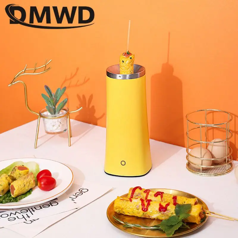 Automatic Rising Egg Roll Cooking machine Fast heating Non-stick Omelette Sausage Baker Hotdog Breakfast maker Egg cup 110V 220V 2