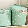 Folding Storage Baskets Quilt Organizer Clothes Storage Bag with Handles Large Capacity Home Closet Storage Organization 4