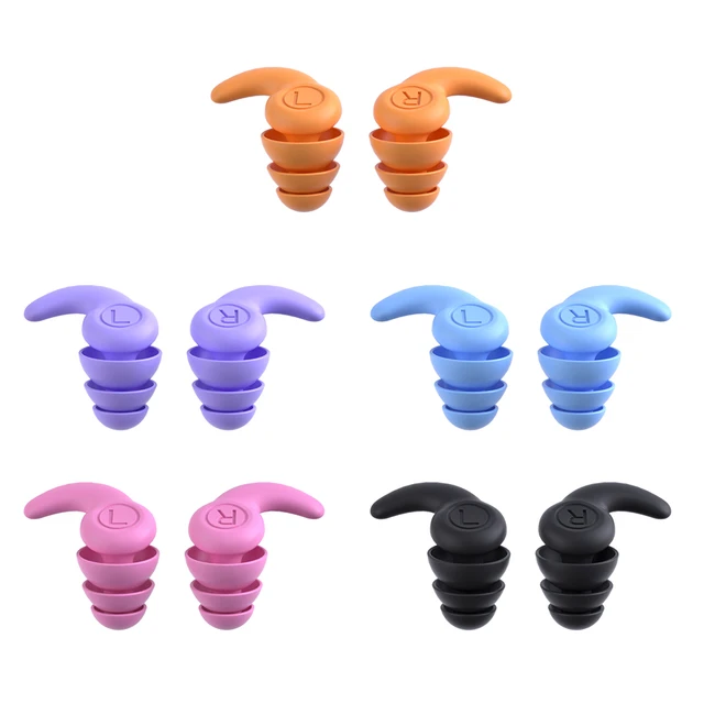 Bouchons d'oreille en silicone portables, isolation phonique