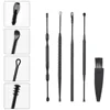 Gently Cleaning Ear Canaler Picking Tool Practical Cleaning Tools Kit Set Reliable 410 Steel Portable 6