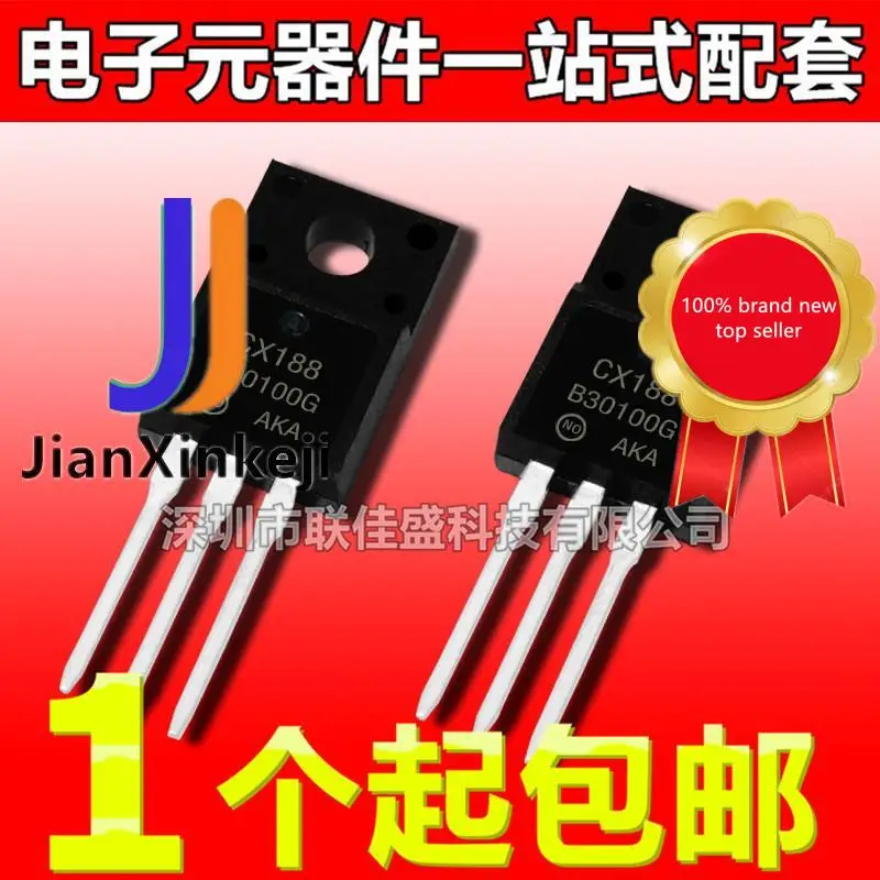 

20 шт., 100% оригинальный новый диод Шоттки MBRF30100CT B30100G 30A100V TO220F