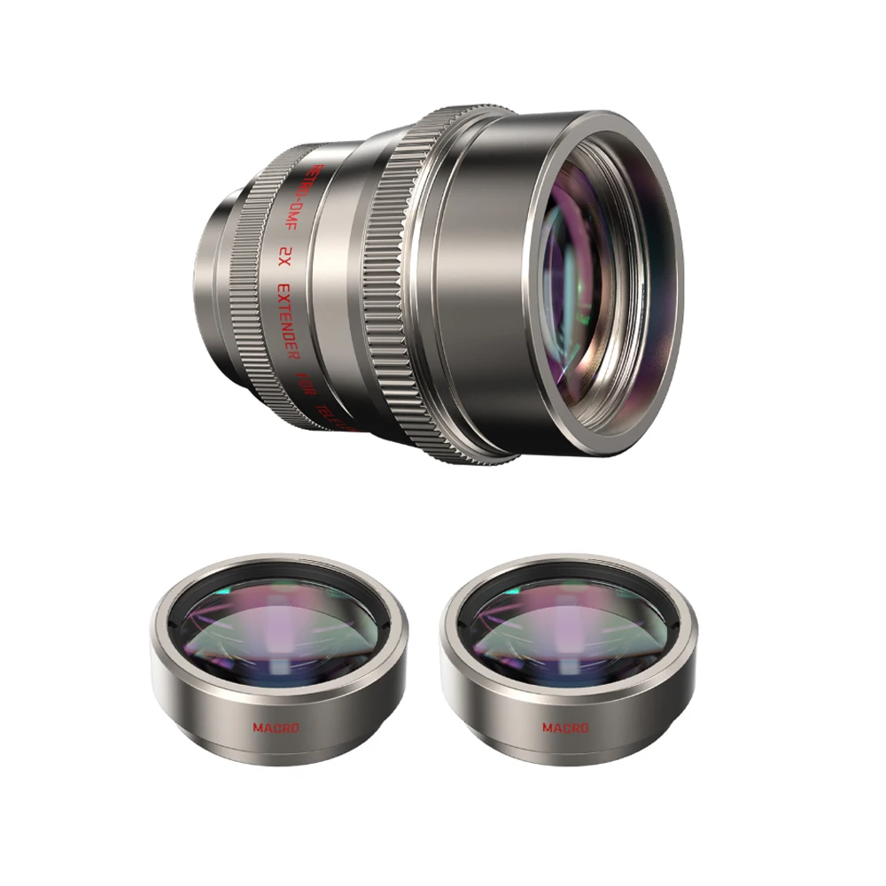 Fotorgear-Retro 2X Telephoto Lens Macro Lens for Xiaomi 15 Ultra