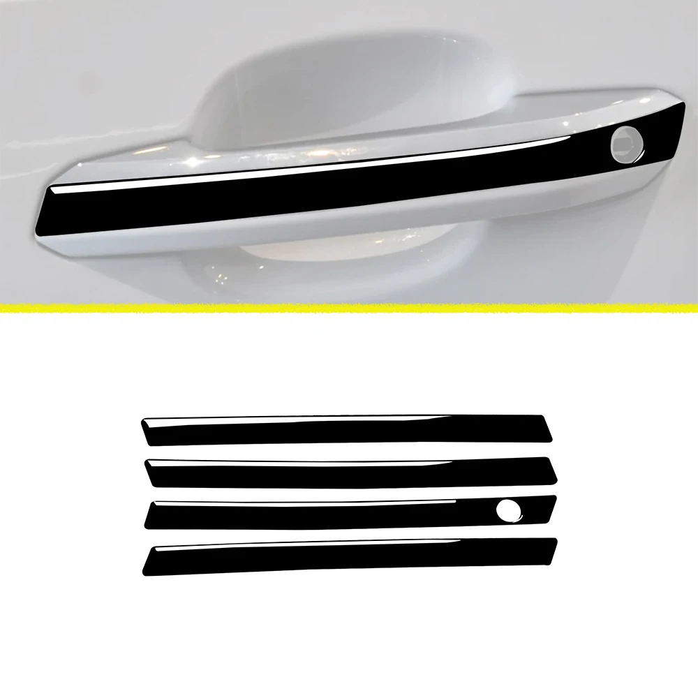 

Декоративные наклейки на дверную ручку Audi a4 a4l b9 2017 2018 2019