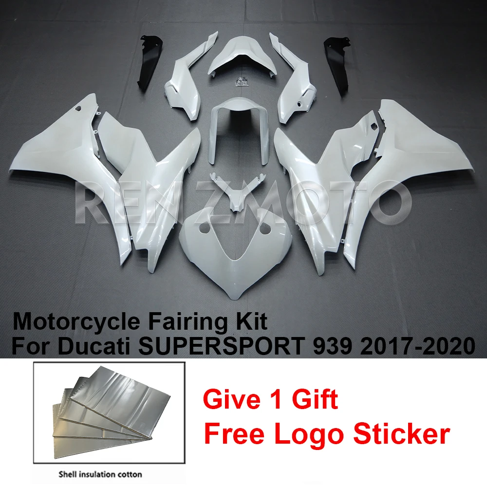 

Motorcycle Fairings Kit Fit For Ducati SUPERSPORT 939 2017-2020 Custom Bodywork Set ABS Injection Full Mold 102a