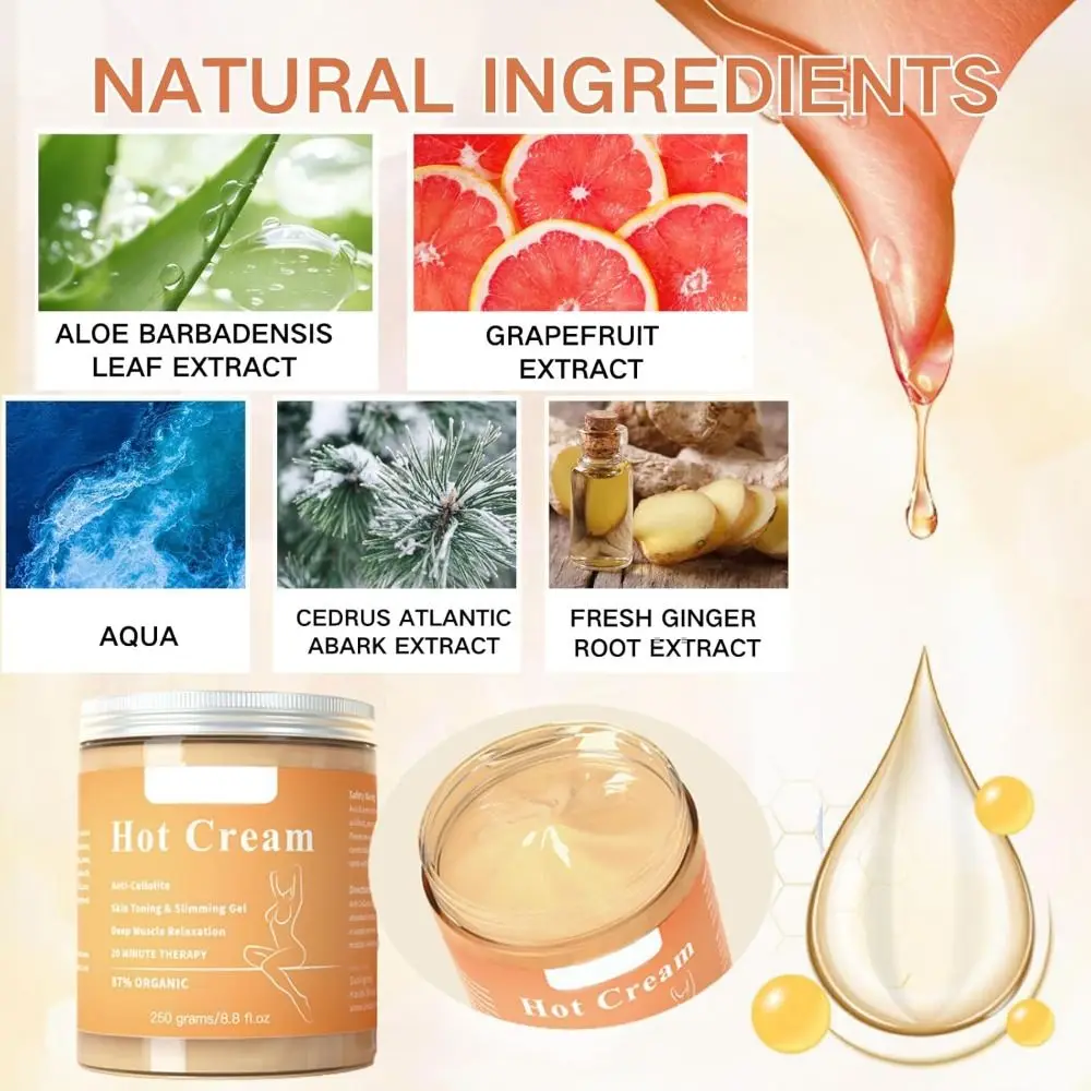 Long Lasting Hot Cream Sweat Enhancer Moisturizing Tightening Skin Tightening Cream Skin Firming Moisturizing Body