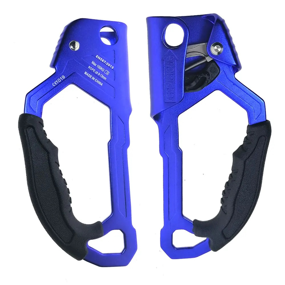 Lightweight Wear-Resistant Outdoor Climbing Hand Ascender with Handle