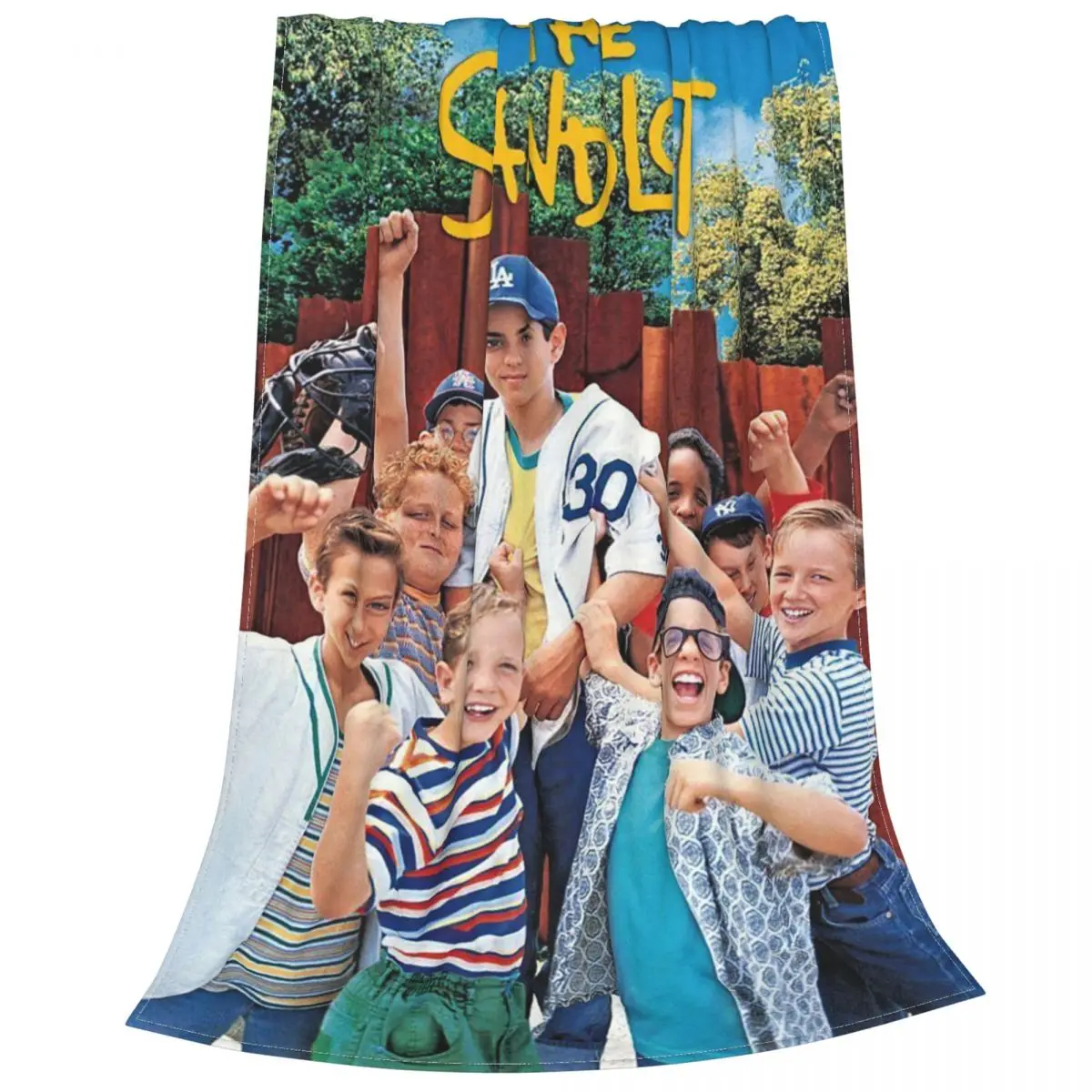 The Sandlot Movie Blanket Sofa Cover Fleece Textile Decor Kid/Adult Gift Multi-function Soft Throw Blankets for Sofa