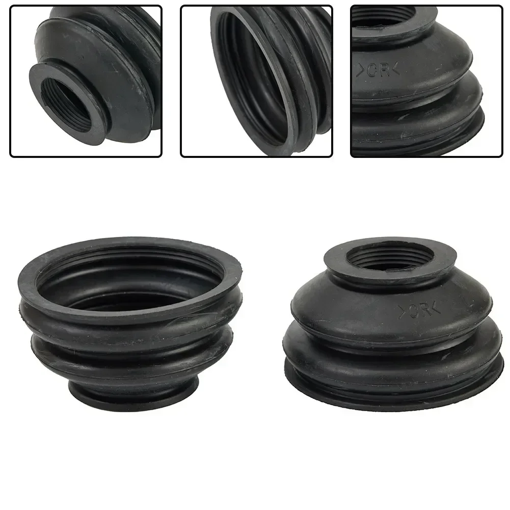2Pcs Ball Joint Boot Rubber Dust Cover And Ball Joint Boots Track Rod End Replacement Part Drive Shaft Boot Dust Covers