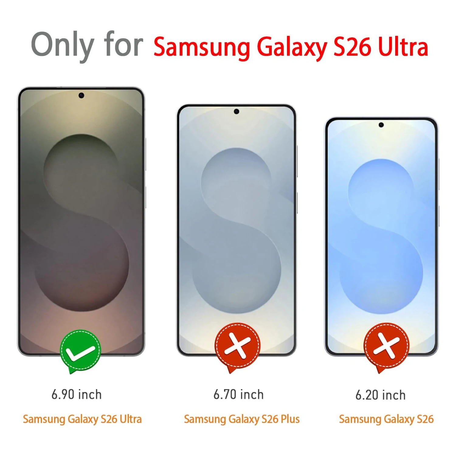 Premium Tempered Glass Screen Protector for Smartphones - Available in 1, 2, 3, or 4 Pack