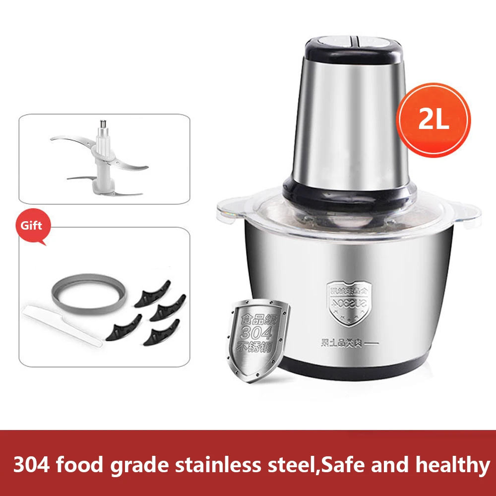 Lifease Multi-Function Manual Food Processor Kitchen Meat Grinder