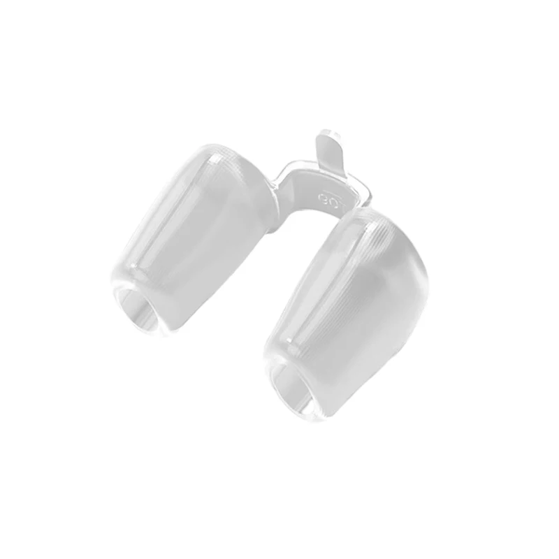 Rhinoplasty Nostril Support Postoperative Silicone Shaping Mold Crooked Nose Correction Fixator Nasal Wing Beauty Noseclip 1pc nose clip,nose shaper,nostril opener dilators