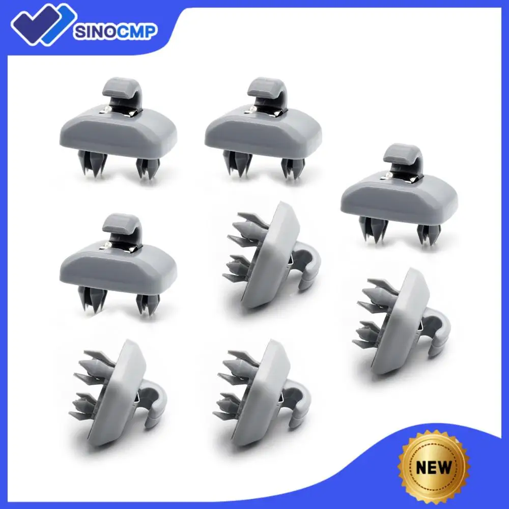 8 Pz Muslimsun Visor Clip Holder Hanger Per 2013-Present Audi A3 A4 A5 Q2 Q3 Q5 Tt Rs3 Rs4 Sostituzione Diretta