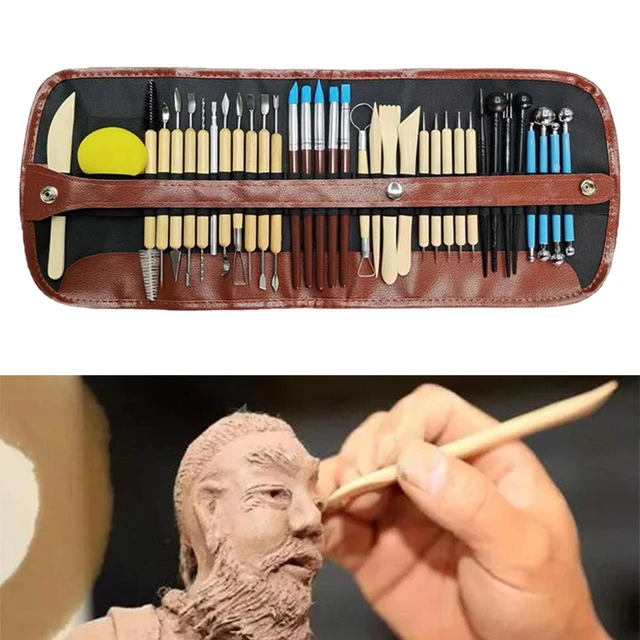 Pottery Clay Sculpting Tools  Sculpture Tools Polymer Clay - Pottery Clay  Sculpting - Aliexpress