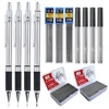 0.5 0.7 0.9 2mm Mechanical Pencils Drawing Painting Art Sketch Automatic Pens Back to School Kids Aesthetic Stationery 2B Leads 1