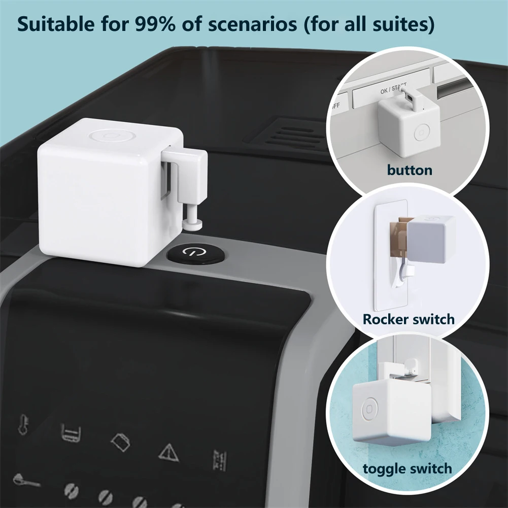 

Bluetooth Smart Fingerbot Button Pusher Switch Gateway Kit Smart Life APP Remote Control Work With Alexa Google-Assistant