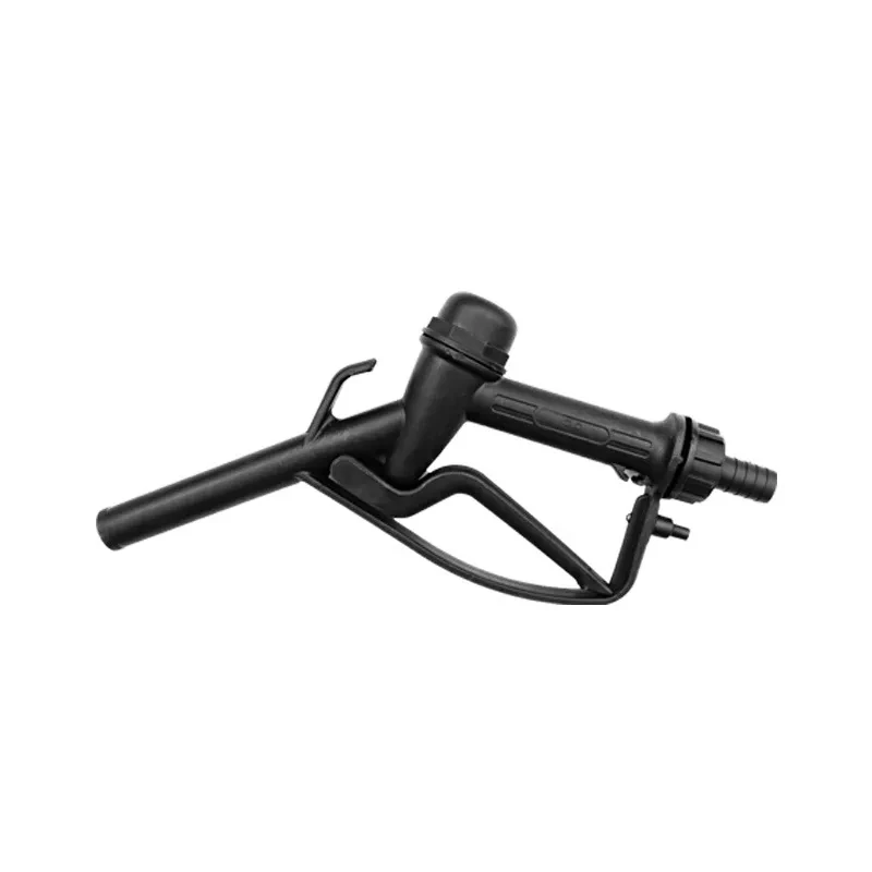 Plastic Manual Heavy Duty Fuel Nozzle Gun with Hook 25mm / 20mm Gasoline Nozzle Max Flow 45L/m flowmeter Meters